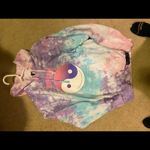 Griz tie dye hoodie